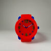 Red - 40mm Round Watch