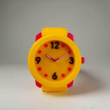 Yellow - 40mm Round Watch