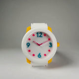 White - 40mm Round Watch