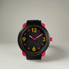 Black - 40mm Round Watch