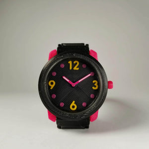 Black - 40mm Round Watch