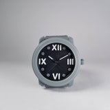 Roman Numerals (Black&Gray) - 40mm Round Watch